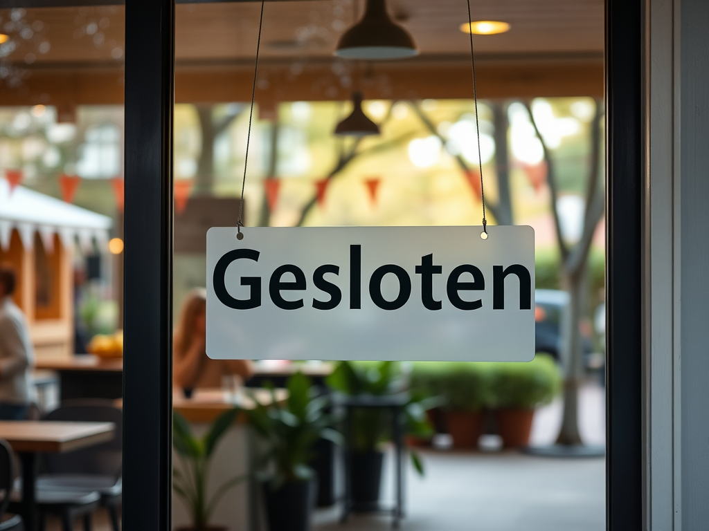 Pinksteren gesloten